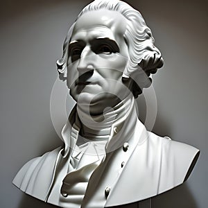 Bust of President George Washington photo