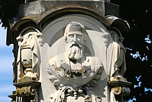 Bust Statue of a Bearded Man
