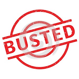 Busted rubber stamp