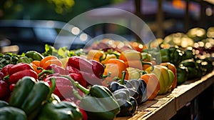 bustling farmer s market vibrant setting for local businesses and fresh seasonal products