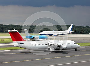 Busy airport