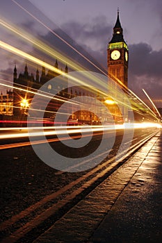 Busy big ben photo