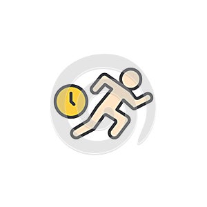 Busy icon in colored version