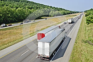 Busy Interstate Traffic