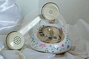 Busy - Receiver Resting On Telephone