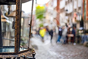 Busy Streets of Gdansk, Poland