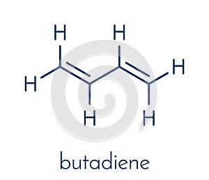 Butadiene 1,3-butadiene synthetic rubber building block molecule. Used in synthesis of polybutadiene, ABS and other polymeric.