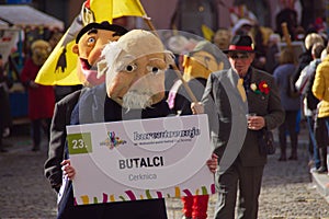 Butalci, Kurentovanje 2024, Ptuj, Slovenia