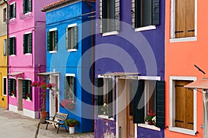 Butano island, Venice, Italy photo