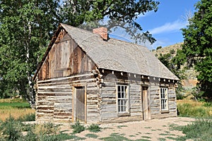 Butch Cassidy`s Boyhood Home in Circleville, Utah Still Standing
