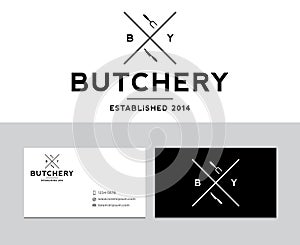 Butchery logo photo