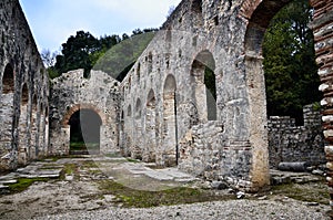 Butrint is the Albania`s major archaeological centers photo