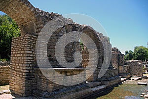 Butrint, archeological site. photo