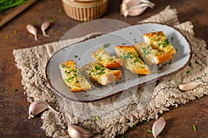 Butter garlic baguette