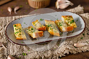Butter garlic baguette