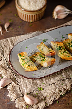 Butter garlic baguette