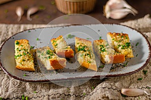 Butter garlic baguette