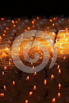 Butter lamps
