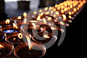 Butter Lamps in the Jokhang Temple