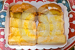 Butter Toasted Bread with Sugar