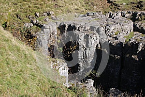 Butter Tubs, geological feature Swaledale