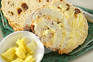 Buttered Raisin Scones 2