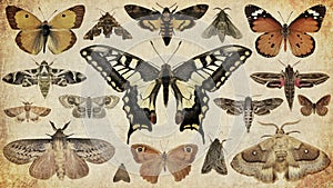 Butterflies and moths