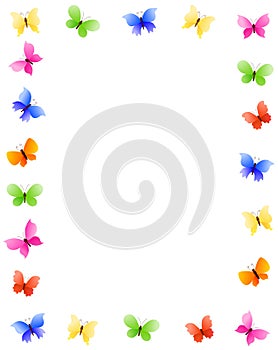 Butterfly border