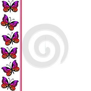 Butterfly Border 2