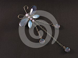 Butterfly brooch