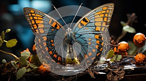 Butterfly close up