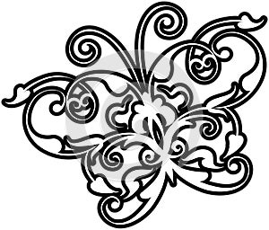 Butterfly Design Element