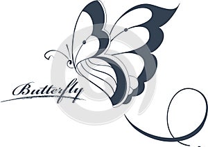 Butterfly Design Element