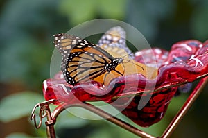 Butterfly Eating