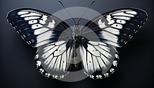 Butterfly flying, beauty in nature, fragility, summer generated by AI