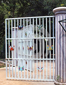 Butterfly gate