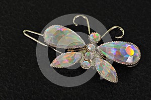 Butterfly hair clip