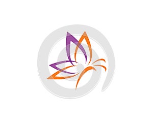 Butterfly vector icon