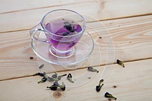 Butterfly pea flower tea 