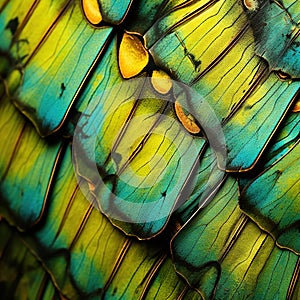 Butterfly s wing texture