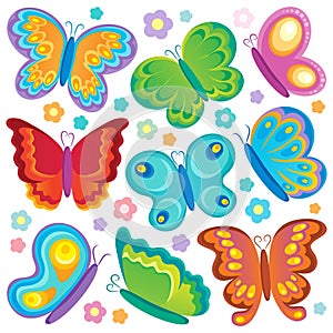 Butterfly theme collection