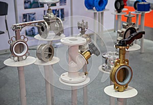 Butterfly valve, double regulating valve and plug valve