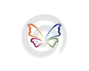 Butterfly vector icon