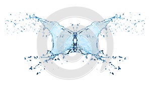 Butterfly Water shape bubbles