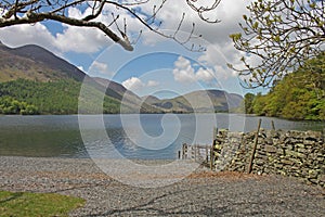 Buttermere, view of lake and fells