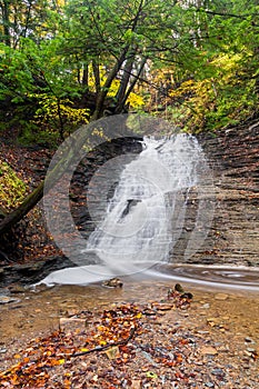 Buttermilk Falls Cascade