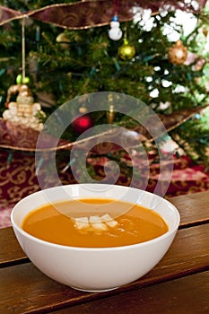 Butternut Squash, Apple and Ginger Soup