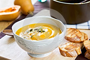 Butternut squash soup