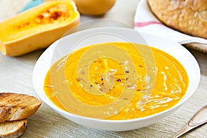 Butternut squash soup