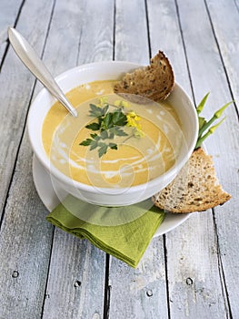 Butternut squash soup